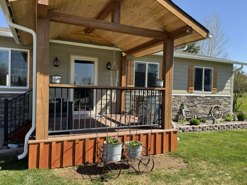 415 Country Club Front Deck 1