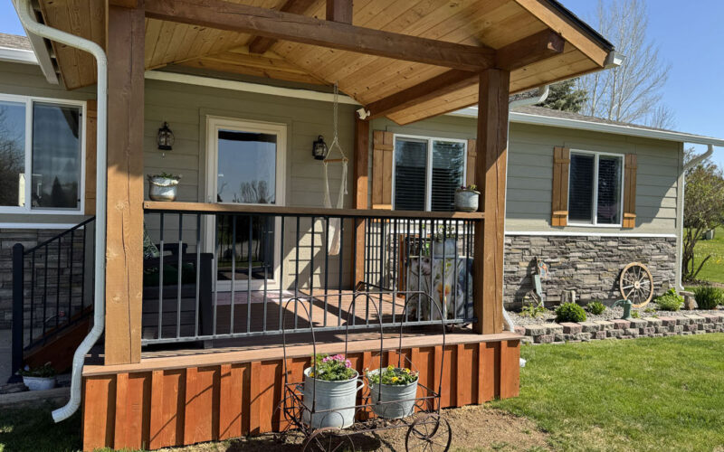 415 Country Club Front Deck 1
