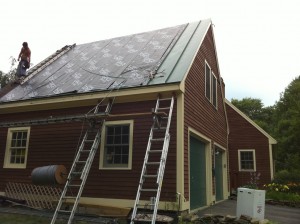 Installing Metal Roof