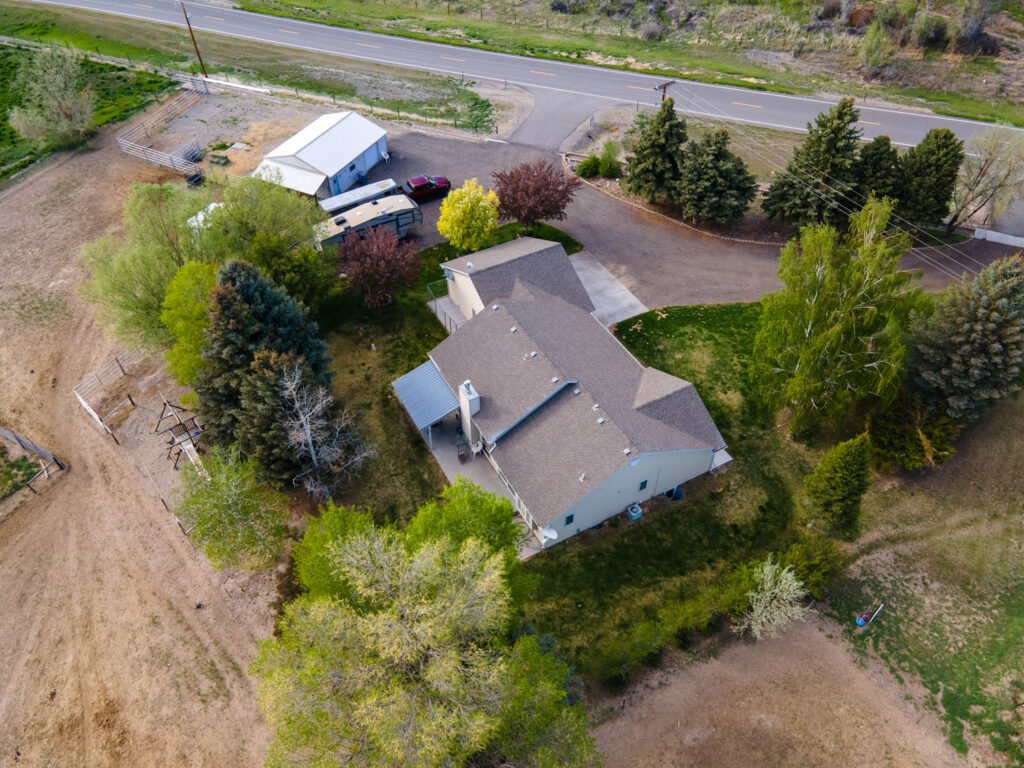 6659 Riverview property view looking down green