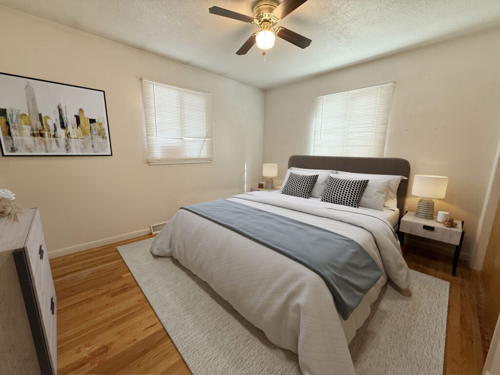 830 n 12th e staged primary bedroom