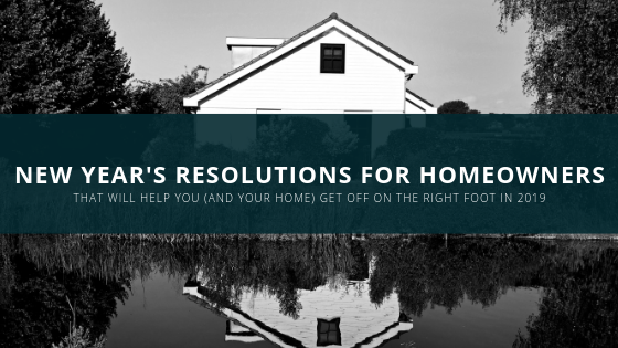 new year's resolutions for homeowners
